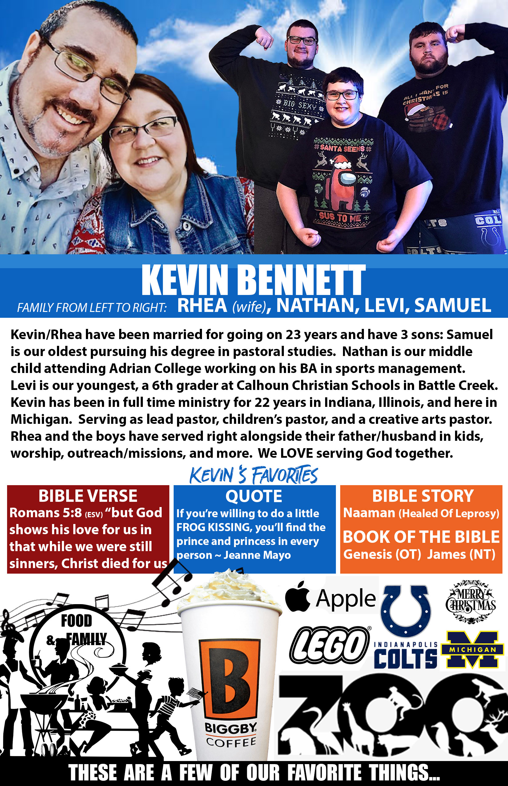Pastor Kevin Bennett